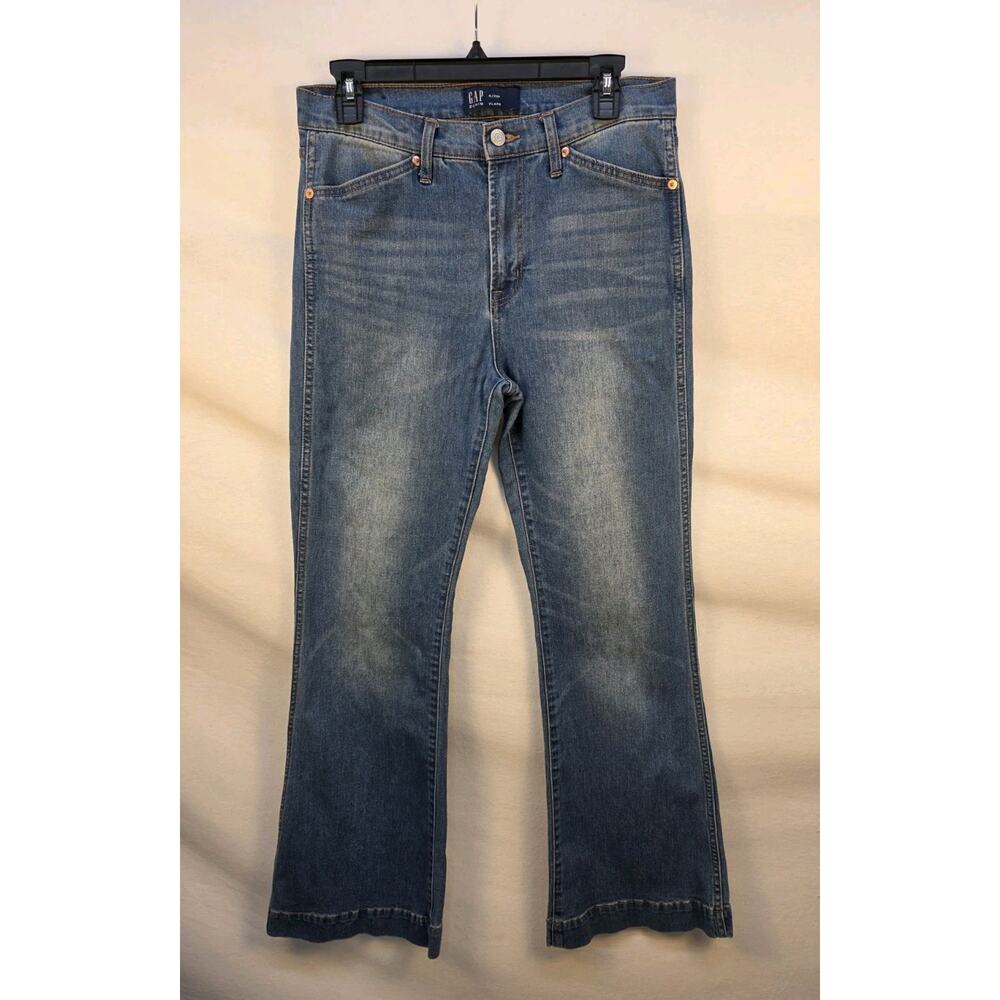 GAP Denim Flare Women's Size 8/29P Jeans Blue 54023 Casual Wear Everyday Boho
